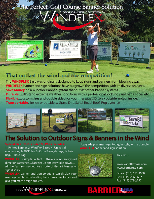 Windex Golf Flyer